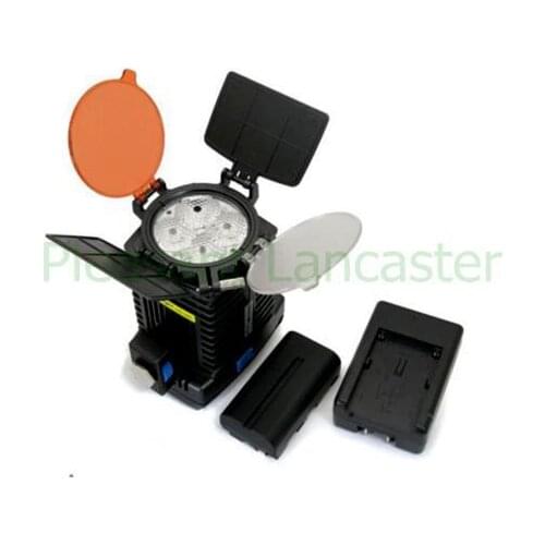 High quality LED-5005 LED5005 4 LED Camera Video Light for Canon Nikon Pentax SONY DV Camcorder Lamp + NP- F750 Battery+ Charger