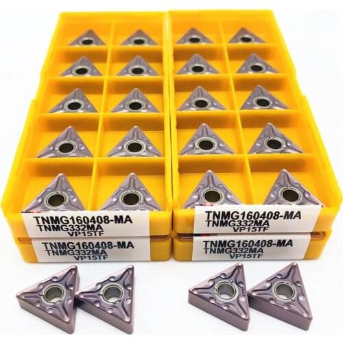 High quality lathe tool TNMG160408 MA VP15TF carbide blade cutting blade TNMG 160408 turning tool external turning cutting tool
