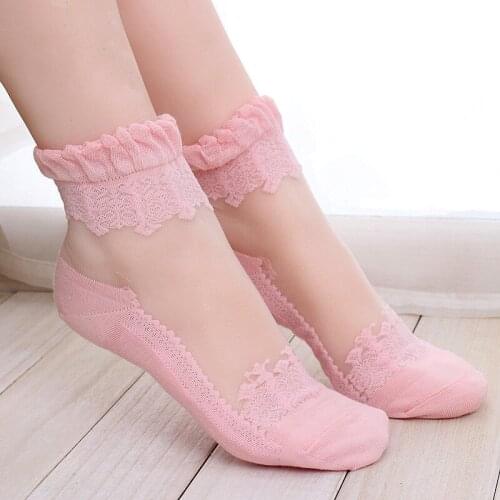 Warm comfortable cotton bamboo fiber girl womens socks ankle low female invisible color girl boy hosiery 5pair=10pcs WS42