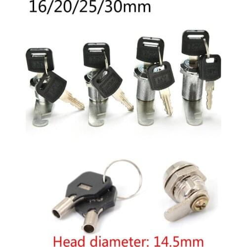 1PCS Cam Cylinder Locks Door Cabinet Mailbox Cabinet Drawer Locker Security Furniture Cabinet Door Computer Locks With Keys
