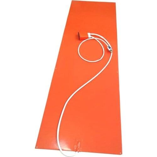 120v 3000w 400*1800*1.5mm Silicone Ski Board Heat Blanket digital thermostat on wire 1000mm lead out from middle of 400mm side