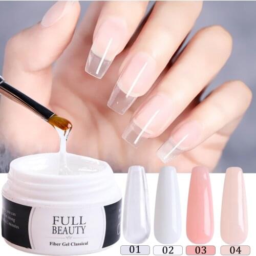 15ml Nail Extension Gel Acrylic Poly Builder Nails Finger Extensions Form Tip Pink Clear White Varnish Glue Repair Tool SA1623