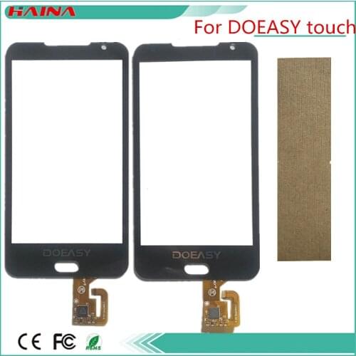 3M Tape Mobile Phone Touch Panel For DOEASY Touch Screen Digitizer Front Glass Replacement Touchscreen Sensor