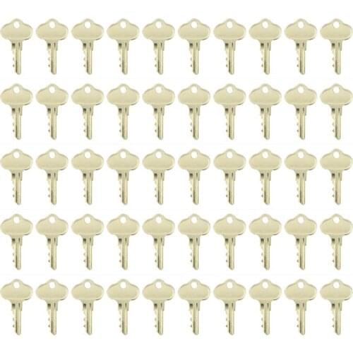 50 EQUIPMENT KEY FOR BOBCAT SKID STEER WACKER GEHL HIGH REACH LIFTS #13