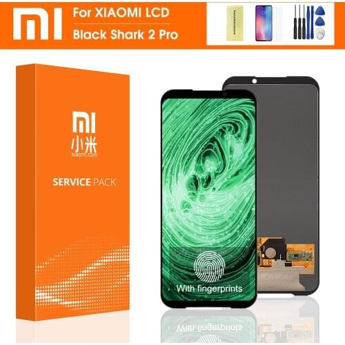 6.39" Original For Xiaomi Black Shark 2 Pro DLT-A0 LCD Display Screen Touch Digitizer For Xiaomi BlackShark 2 Pro Replace