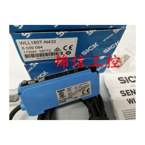 FREE SHIPPING WLL180T-N432 Fiber amplifier sensor