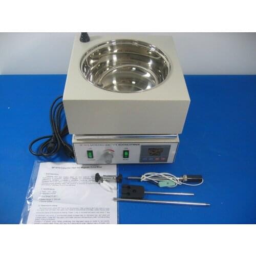 DF-101S Digital Heat-gathering Magnetic Stirrer Mixer Thermostat Hotplate brand new rh