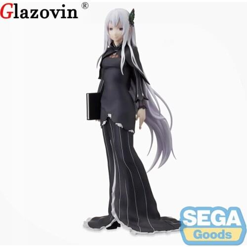 Glazovin Original Sega Zero Starting Life in Another World Echidna PVC Model Girls Figure Cake Decorations Gift