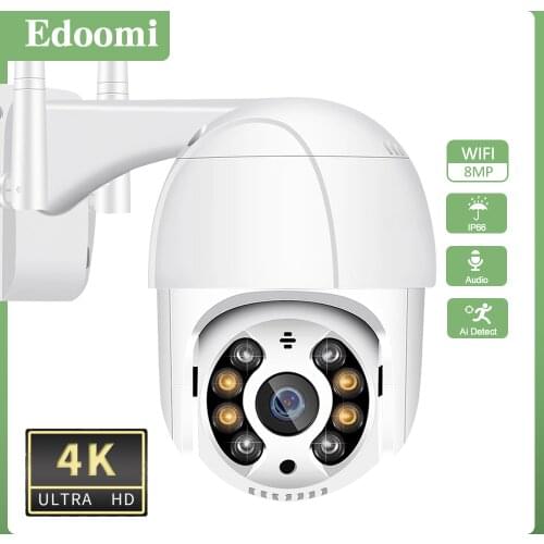 5MP IP Camera WiFi 1080P CCTV Outdoor Video 3MP P2P Remote Access ICsee Surveillance Home Security Camera Color Night Vision