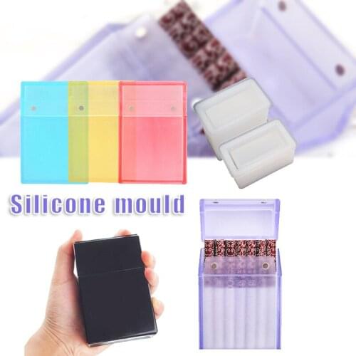 Diy Epoxy Square Молды Силиконовые Storage Box Mold Multipurpose Handmade Crafts Silicone Mould For Home Kitchen Bar Xh8z