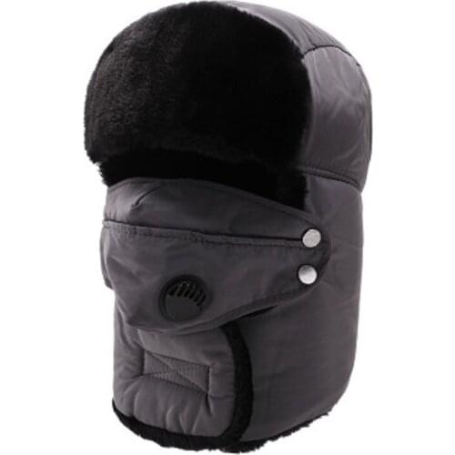 2020 New Winter Bomber Hat Women Men Earflap Fur Women 6 Colors Thermal All Cover Hat Outdoor Hat Skiing Bonnet Warm Wear