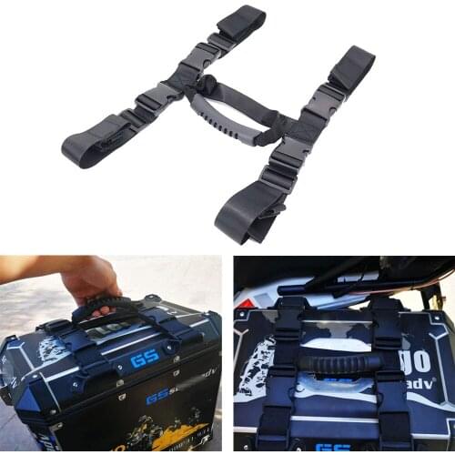 Suitable for BMW R1200GS Modified Universal Side Box Aluminum Box Bundled With Luggage Handle With Motorcycle