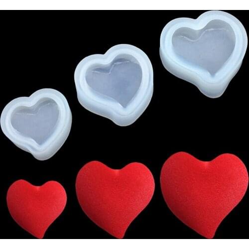 Loving Heart Silicone Mold Silicon Resin Mold Fondant Cake Decorating Tools