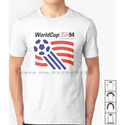 Usa 94 T Shirt 100% Cotton Usa Usa 98 94 1994 Retro Football Soccer America