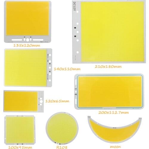 Chip on board customized big size led cob strip lamp 50W 100W 200W 400W cob led 12v dc for Fishing Rod Outdoor led light