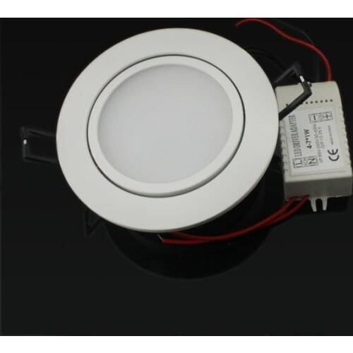Dimmable Recessed led downlight 5W 7W 9W 12W dimming LED Spot light led ceiling lamp AC 90-265V free shipping