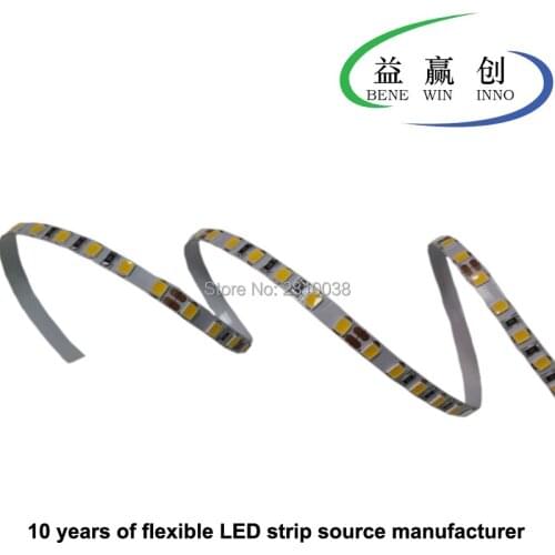 100M/Lot DC12/24V 5/8mm wide Flexible led strip 19.2W/M led strips light high CRI 90+ 2835 led light strip with 120leds/M