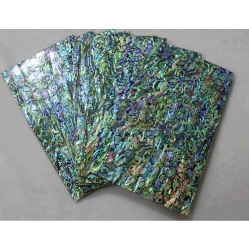 140*240mm 1.5mm thick top grade thicker abalone shell paua shell laminate sheets shell paper furniture inlay guitar accessories