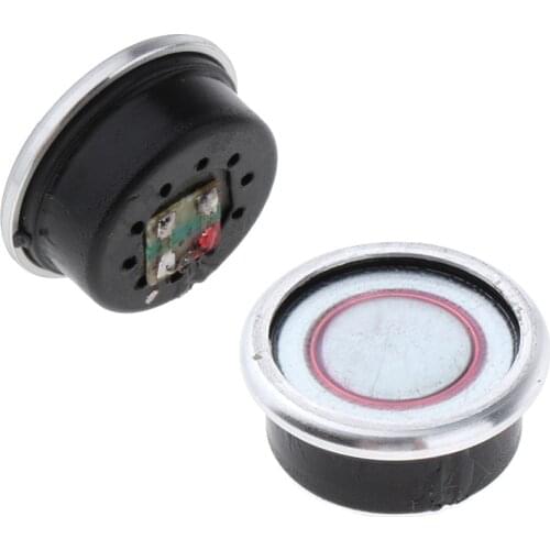 2x Microphone Cartridge Capsule Head 0.79in Dia For Pickup Microphones