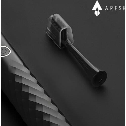 4PCS/ARESH L1 Black Brush Head Electric Toothbrush Sonic Toothbrush 5 Mode IPX7 Brush