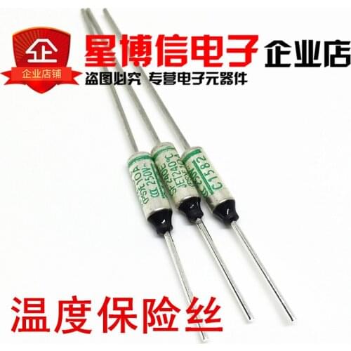 5PCS SF240E SEFUSE Cutoffs NEC Thermal Fuse 240C 240 Degree 10A 250V new