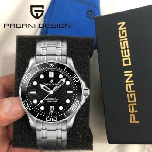 2021 NEW PAGANI DESIGN 007 Watch Men Ceramic Bezel Top Brand Luxury Mechanical Mens Watches Sapphire Glass Stainless Steel 1685