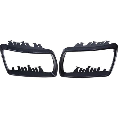 Abs Rear View Side Mirror Cover Trim Frame Decoration,Door Wing Mirror Cover For Bmw X5 E53 3.0D/3.0I/4.4I 2000-2006 Rearview