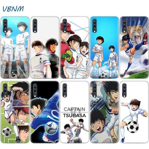 Captain Football Anime Phone Case For Samsung Galaxy A51 A71 A50 A70 A20 A30 A40 A10 A20E J4 J6 A6 A8 A7 A9 2018 Cover