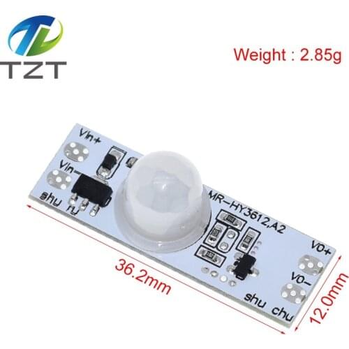 DC 12V 24V Ceiling PIR Motion Sensor Switch Module 3A IR Infrared Induction Body Sensor Detector Controller Switch for LED Light