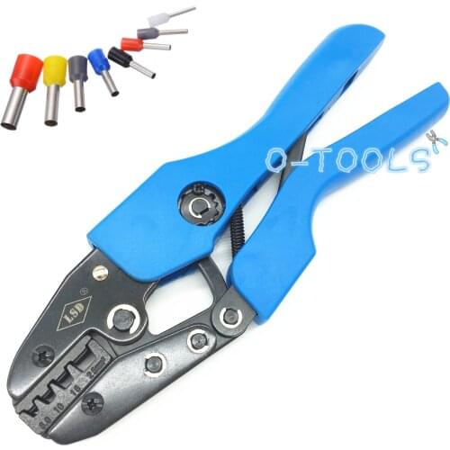 Electrical crimper cable ferrules crimping pliers wire cord end sleeve terminals cimping tool 6-25mm² AN-0625WF