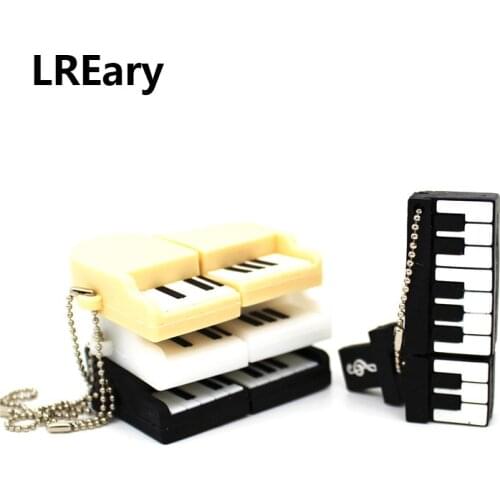 Funny 4 styles Music piano USB key Flash drive Pen drive memory stick 64GB pendrive 8GB 4GB 16GB 32GB cle party gift