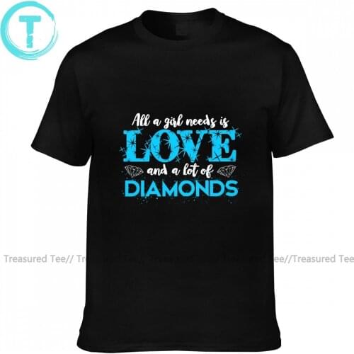 Diamond Tee Shirt Awesome Short Sleeve 100 Cotton T Shirt Summer Print T-Shirt Oversized Man