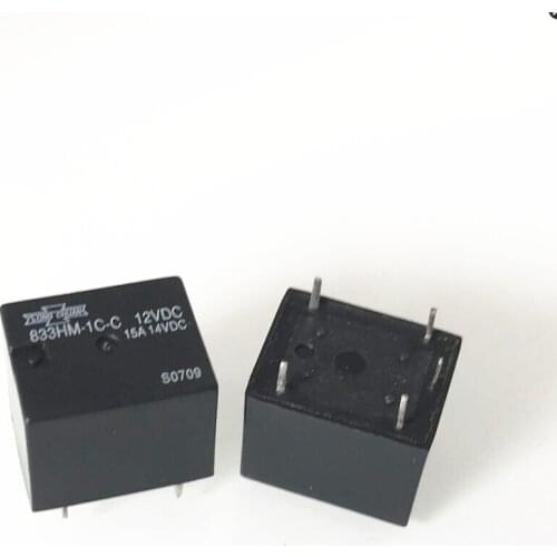 HOT NEW relay 833HM-1C-C 12VDC 833HM-1C-C-12VDC 833HM1CC 12VDC DC12V 12V 5PIN