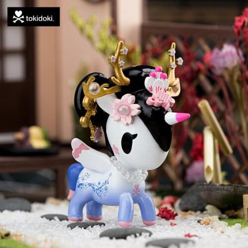 Kawaii Blind Box Special Offer Tokidoki Unicorno Cherry Blossoms Unicorn Toys Cute Doll Blind Bag Toys Anime Figures Gift