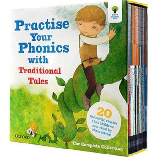 21book Oxford Reading Tree Practice Your Phonics Books Reading learing Helping Child to read Phonics English story Picture books