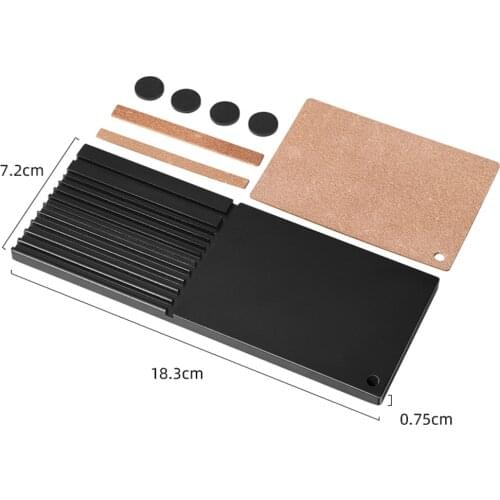 Leather Sharpening Strop Multifunctional Leather Tool Edge Beveler Sharpener Polish Grind Knife Wide Shovel Cutting Edge Skiving