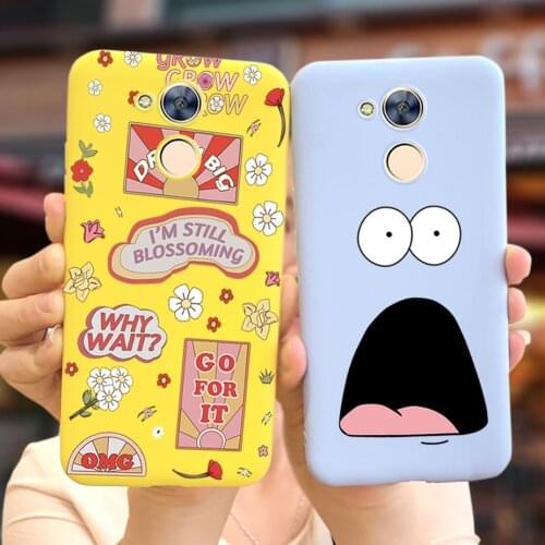 Cute Cartoon Cover For Huawei Honor 6A Case Honor6A Pro Soft Silicone Phone Protective Fundas For Honor 6A Pro Back Cover Bumper