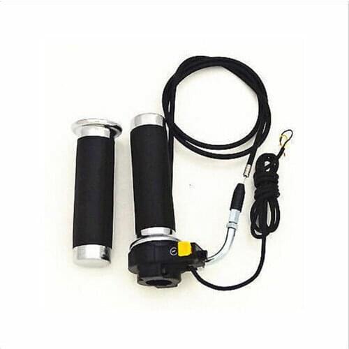 Mini chopper 33cc 43cc 49cc 80cc throttle housing twist grip kill switch Handlebar Grip Twist Throttle Cable Motorized Bicycle