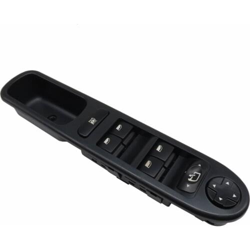 RHD Master Power Window Control Switch Electric 6554.QG 6490.EH 6554.QF 96642444XT For Peugeot 207 Citroen
