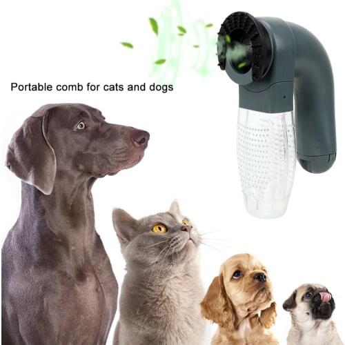 Electric Pet Hair Sucker Animals Grooming Vacuum System Clean Fur Suction Device Household Pet Multifunctional Supplies
