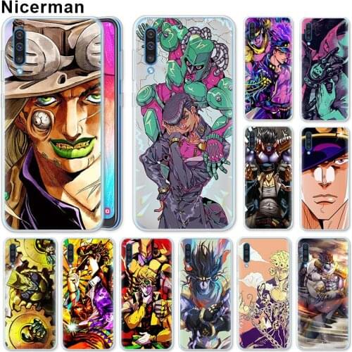 JoJos Bizarre Adventure JoJo Silicone Case for Samsung Galaxy A71 A51 A90 5G A50 A70 A40 A20e A10 A30 A80 A8 Plus A7 A9 Cover