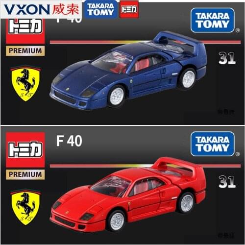 Alloy Car Black Box Limited Edition TP31 Ferrari F40 Sports Car 131847 Commemorative 140542 Toy
