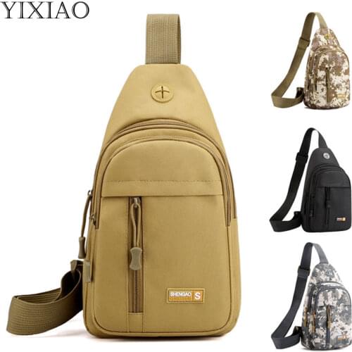 Multifunction Crossbody Bag For Mens Fashion Shoulder Bags Waist Pack Casual Travel Sports Chest Bag Outdoor Camouflage Purse