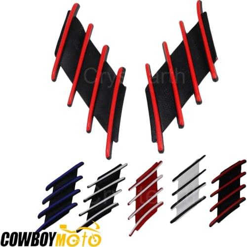 Motorcycle Rubber Vintage Gas Tank Knee Pads Side Panel Traction Pad Protector Sticker For Honda Yamaha SUZUKI Harley Cafe Racer