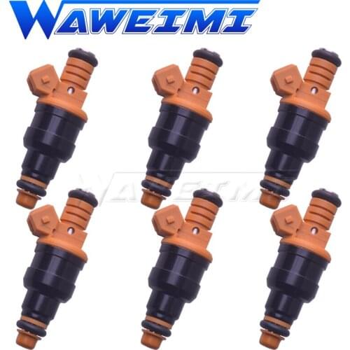 WAWEIMI 6PCS Fuel Injector OE 0280150791 For Prosche 911 993 3.6L Turbo 95-97 Brand New