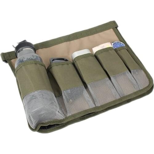 1Piece Garden Tool Bag Fabric Garden Bucket Bag for Gardening Tool Pouch Bags Foldable Hardware Tools Kit Bag Outside Pockects