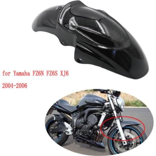 2004 - 2006 For Yamaha FZ6N FZ6S Fazer XJ6 FZ6 N/S 05 2005 Motorcycle Front wheel Fender Mudguard Mudflap Splash Mud Guard Cover