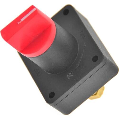 300 Amp Battery Switch Rotary Isolator Power Cut Off Kill Switch Outdoor Anti-resistance Repairing Parts for Car Boat