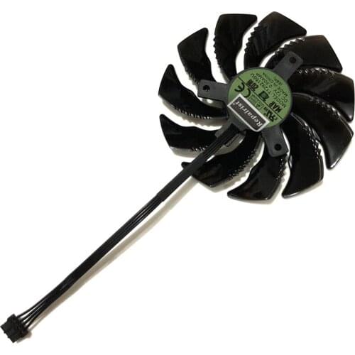 4Pin 4Lines T129215SU GTX 1080/1070 GPU VGA Cooler Fan For GIGABYTE GeForce GTX1080 GTX1070 Mini ITX Graphics Cards Replace