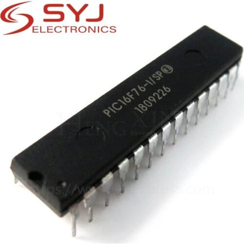 5pcs/lot PIC16F76-I/SP PIC16F76 DIP-28 In Stock